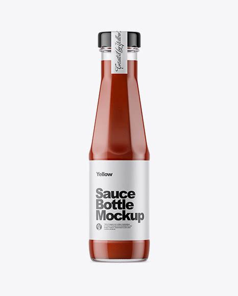Download 1kg Tomato Ketchup Bottle Mockup